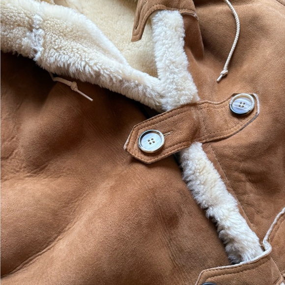 RARE!!!! Collectible 1970's Men's Tan/cognac/brown Shearling Coat - Picture 16 of 16